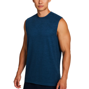 Camiseta sin Mangas Personalizada para Hombre, Transpirable, Ligera, de Secado Rápido, que Absorbe la Humedad, Ropa de Gimnasio para Entrenamientos de Alta Intensidad y Running - Product Image 6
