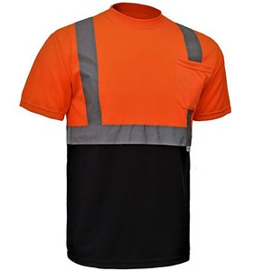 Camisetas de Trabajo Personalizadas con Cinta Reflectante de Alta Visibilidad, Camiseta de Seguridad para Trabajo Industrial al Aire Libre, Camisetas OEM al por Mayor - Product Image 6
