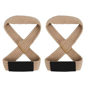 Correas de Levantamiento de Pesas Personalizadas con Agarre en Forma de Ocho, Resistentes, de Grado Profesional, Ajustables, Antideslizantes, de Alta Elasticidad, en Diferentes Tamaños y Colores - Product Image 4