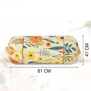Luxury Knitted Cotton Polyester Fabric Cushion Sleeve Soft <b>Bolster</b> <b>Pillow</b> <b>Cover</b> for Home Bedroom Sofa Guest Room Daily Use - Product Image 3