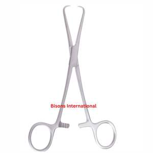 Pinzas de Vasectomía de Alta Calidad BISONS, Tipo Sanders, 6 Pulgadas, Pinza Quirúrgica Urológica de Acero Inoxidable, Instrumento Médico - Product Image 1