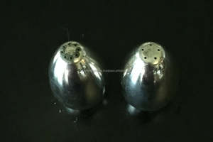 เซตเครื่องปั่นเกลือและพริกไทยสแตนเลสขัดเงาเงินเครื่องครัวดีไซน์ล่าสุดเหมาะสำหรับการจัดเก็บบนเคาน์เตอร์ - Product Image 2