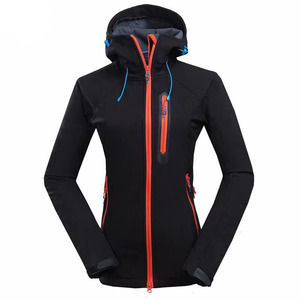 Chaqueta de Esquí y Snowboard para Mujer, Impermeable, Cortavientos, Morado, Negro, Rojo, Naranja, Azul, Blanco, Forro Polar, con Capucha, Softshell - Product Image 1