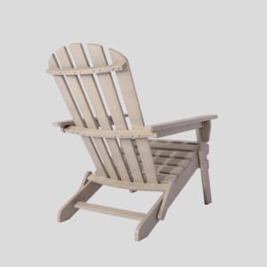 Weather Resistant Modern Wooden Kitchen Outdoor Garden Patio Folding Adirondack Chair - Product Image 4