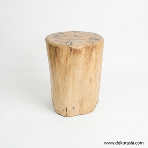 Modern Round Wooden Ottoman <b>Stool</b> Customizable Natural Wood Seat Living Room Home Hotel Bar Apartment Villa Decorative Furniture - Product Image 1