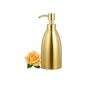 Dispensador de Jabón de Acero Inoxidable 304 de 16 oz, Botella con Bomba para Jabón Líquido, Resistente al Óxido, para Cocina o Baño - Product Image 5