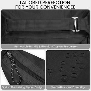 Bolsa de cosméticos de malla con cremallera, fabricada en Vietnam, OEM, portátil, ligera, de gran capacidad, para artículos de aseo, de viaje, en material PVC. - Product Image 6