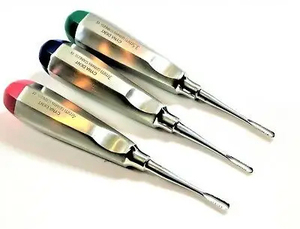 Elevadores de Raíz Dentales Internacionales Dogmatic, Elevador Coupland de Acero Inoxidable con Empuñadura Ergonómica, Instrumentos Quirúrgicos - Product Image 5