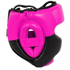 Casque de boxe rose Star Force International en PU, équipement de protection pour l'entraînement - Product Image 2