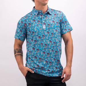 Camiseta Polo Casual para Hombre de Alta Calidad al por Mayor, Súper Suave, de Algodón Texturizado, Manga Corta, con Etiqueta Personalizada - Product Image 6