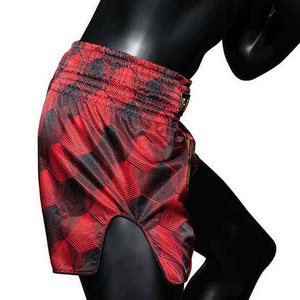Shorts de Muay Thai Fairtex pour hommes, sur mesure, de haute qualité, décontractés, respirants, en polyester imprimé, taille haute élastique, pour MMA - Product Image 3