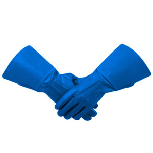 Gants de sécurité industriels à haute performance, construction souple, en cuir de chèvre, pour la protection des mains et des bras lors du soudage TIG - Product Image 3