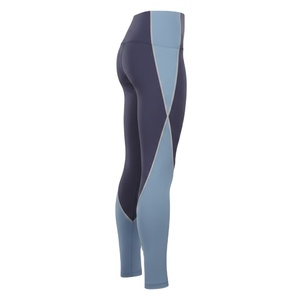 Leggings de yoga taille haute pour femmes avec empiècements contrastés, pantalon de fitness - Product Image 3