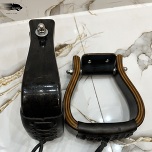 Estribos de Madera para Montar a Caballo, Diseño de Primera Calidad, Resistentes, de Acero Inoxidable, Equipo Ecuestre al por Mayor - Product Image 1