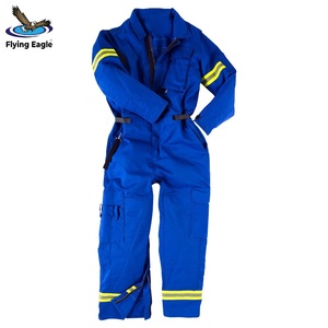 Vêtements de travail en coton anti-statique, respirants, réfléchissants, haute visibilité, sur mesure OEM, veste et pantalon durables, pour l'industrie et l'usine - Product Image 1