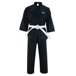 Uniforme de Taekwondo de Primera Calidad para Entrenamiento de Artes Marciales, Dobok para Hombres Adultos, Transpirable, de Secado Rápido, Ligero, de Poliéster/Algodón - Product Image 3