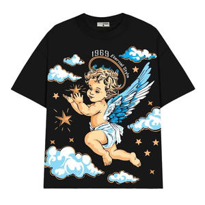 T-shirt professionnel OEM pour homme, 100 % coton Dobby, manches courtes, col rond, coupe ajustée, imprimé animal, séchage rapide, écologique |   Personnalisé - Product Image 3