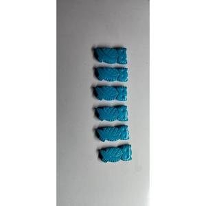 Cuarzo turquesa azul con forma de búho, 15x30mm, gema suelta, cabujón de cuarzo turquesa, gema con forma de búho - Product Image 4