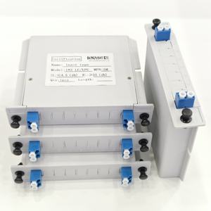 Divisor Óptico Monomodo LC/UPC 1 Entrada 2 Salidas Tipo Inserto LGX Box Módulo Divisor Óptico FTTH Precio de Fábrica - Product Image 6