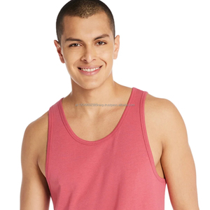 Débardeur respirant 2025 en coton de haute qualité pour homme, idéal pour la gym et le fitness, vente en gros à prix réduit, gilet uni tricoté pour sublimation - Product Image 4