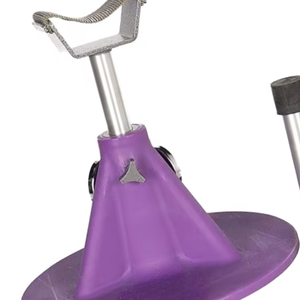Professional Reusable Adjustable Stainless Steel Horse Hoof Stand Farrier Hoof <b>Holder</b> Cradle <b>Post</b> Heavy-Duty Farrier Tool - Product Image 3