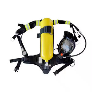 Equipo de Respiración Profesional para Bomberos SCBA de 6.8L, Cilindro de Fibra de Carbono con Certificación EN137 - Product Image 1