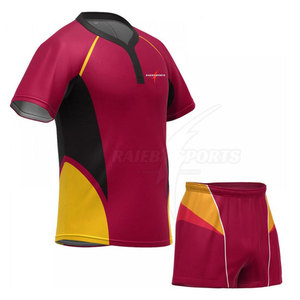 Uniforme de Rugby Transpirable Hecho a Medida con Servicio OEM, Ropa Deportiva de Alta Calidad en Colores y Tallas Personalizadas para Venta en Línea - Product Image 2