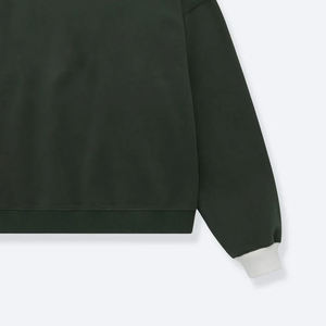 Sweat-shirt personnalisé pour femme à col montant, coupe oversize, en polaire, décontracté, à manches longues, style streetwear - Product Image 6