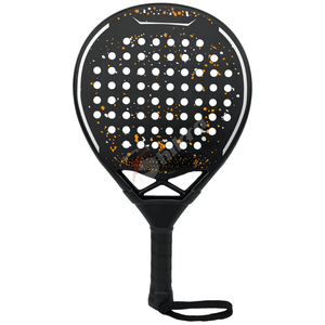 Raquette de padel/tennis de plage en fibre de carbone personnalisable – Paddle de sport professionnel pour l'extérieur avec poignée en EVA et surface en nylon durable - Product Image 2