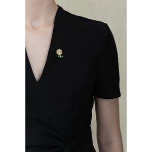 High Quality Women's Black <b>Blazer</b> and Wide Leg Pants Office Suit <b>Set</b> 100% Cotton Breathable S30 - Product Image 2