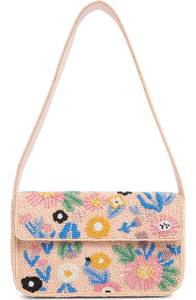 Mini sac en forme de hippocampe perlé vert, style bohème, fermeture à rabat, style estival - Product Image 4