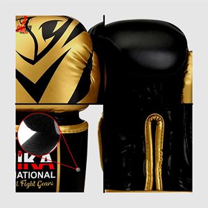 Guantes de Boxeo OMIKA Personalizados OEM, Ligeros, Transpirables, de Cuero Premium, para Entrenamiento Profesional y Sparring, Unisex - Product Image 3