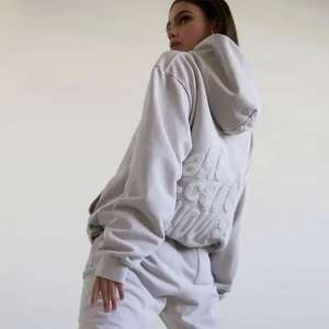 Sudadera con Capucha de Punto de Manga Larga Extra Grande con Estampado 3D Personalizado para Mujer, Sudadera Informal Gruesa para Gimnasio 2023 - Product Image 3