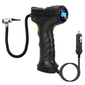 Pompa d'Aria Elettrica Portatile DC 12V con Luce LED, Gonfiatore Digitale per Pneumatici Auto 150PSI, Compressore d'Aria per Auto - Product Image 1