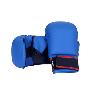 Professional Custom Design Sports Semi Contact Gloves Heavy Duty Leather Made Semi Contact Gloves - Product Image 1