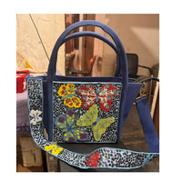 Gaya Bohemian India buatan tangan manik-manik wanita tas Clutch tas bahu belanja malam elegan Boho