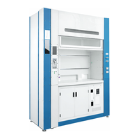 Hotte de purification humide en PP et PVC avec contrôle du pH et pompe pour la manipulation de produits chimiques acides