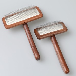 Brosse démêlante en bois pour animaux de compagnie, outil de toilettage, outil de nettoyage, outil d'hygiène pour animaux, brosse démêlante pour poils d'animaux - Product Image 2