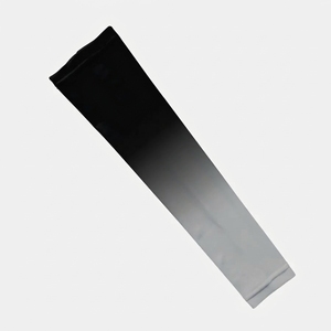 Mangas de Protección Solar para Hombre, Manga Larga, Degradado de Negro a Gris, Poliéster, UPF50+ - Product Image 2