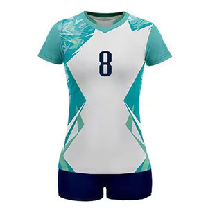 Uniforme de volley-ball en polyester, service OEM, meilleur uniforme léger, confortable, respirant et ajusté - Product Image 1