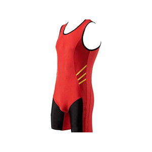 Most Popular Gym Sports Wrestling Unisex Custom Design Sustainable <b>Cheap</b> Factory Price Wrestling Singlets Large Wrestling - Product Image 5