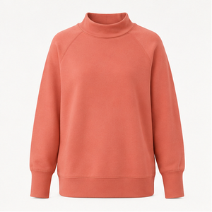 Sudadera Clásica de Cuello Redondo para Mujer, Marca Coral, con Puños Acanalados y Dobladillo Recto, Estilo Casual, Modelo WSS-0041 - Product Image 1