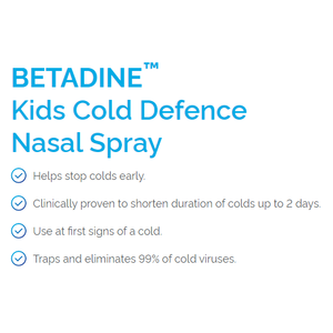 เบตาดีน โคลด์ ดีเฟนซ์ คิดส์ นาสัล สเปรย์ 20 มล - Product Image 4