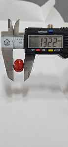 Coral Rojo Italiano, Nuevo Producto, Forma Ovalada, Gema de Vidrio Fino de Alta Calidad, Gema Suelta para Joyería, Para India - Product Image 3