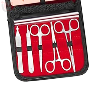 Kit de Práctica de Sutura con Almohadilla de Silicona e Instrumentos Quirúrgicos para Entrenamiento de Estudiantes de Medicina - Product Image 3