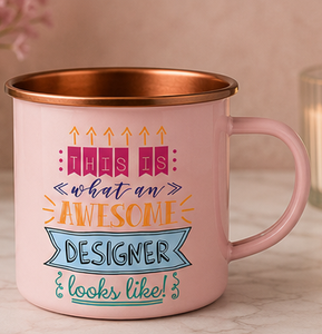 Taza Moscow Mule de Cobre con Recubrimiento en Polvo Verde Menta Premium, Regalo de Lujo Personalizado para el Trabajo, Jarra de Cerveza Resistente - Product Image 3