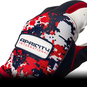 Wholesale Adult Baseball Softball Gloves Original Leather Custom Printed Design Durable Lightweight <b>Hook</b> and Loop Closure Sizes - Product Image 6