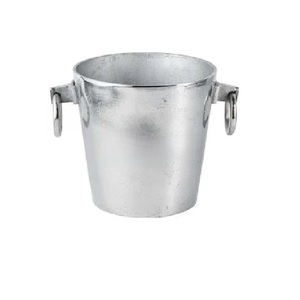 Industry Trending Modern Style Stainless steel Metal Beverage Tub with Handles for Ice <b>Drinks</b> Bucket for Party Bar - Product Image 5