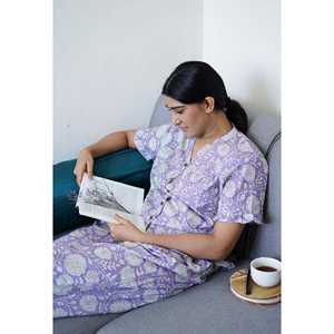 Conjunto de Pijama para Mujer Lilac Lover con Diadema a Juego - Product Image 1