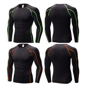 Rashguard à manches longues en rayonne et bambou imprimé numériquement pour BJJ MMA, protection UV personnalisée, compression, pour nourrissons, tout-petits et maternité - Product Image 3